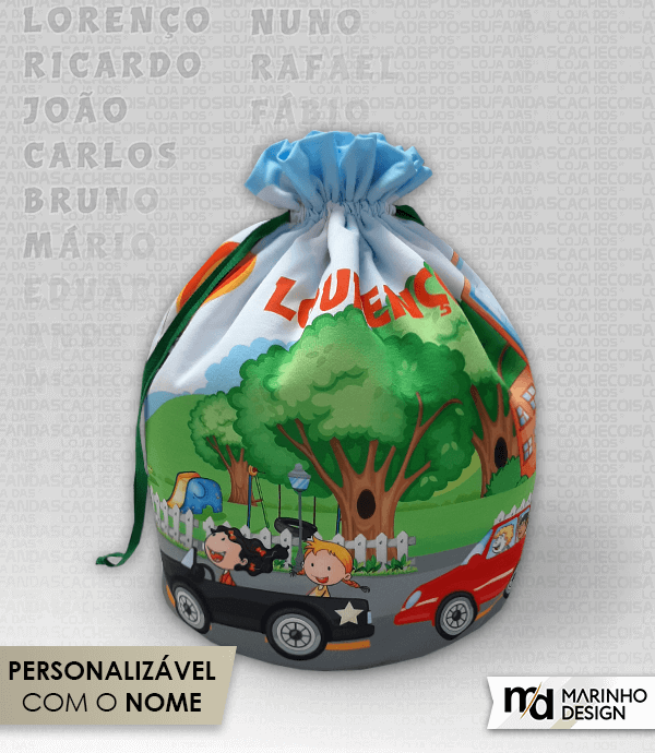 Loja Marinho Design - Saco Brinquedos